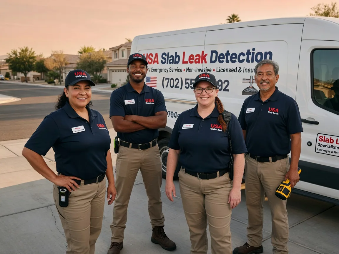 Slab Leak Repair company in Chataignier, LA